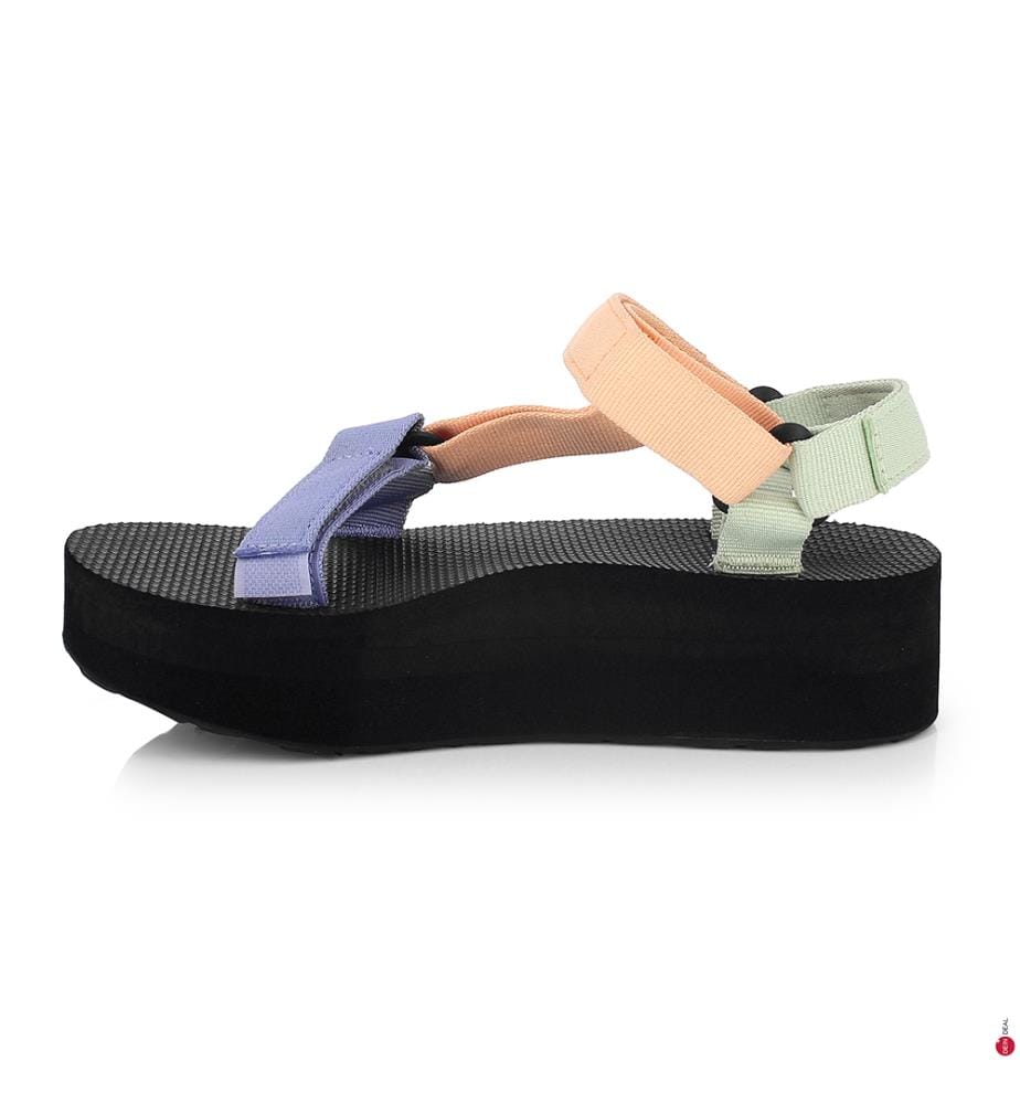 Plateau-Sandalen Flatform Universal - Multicolor