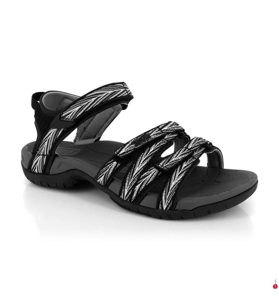 Sandalen Tirra - Schwarz und Weiss