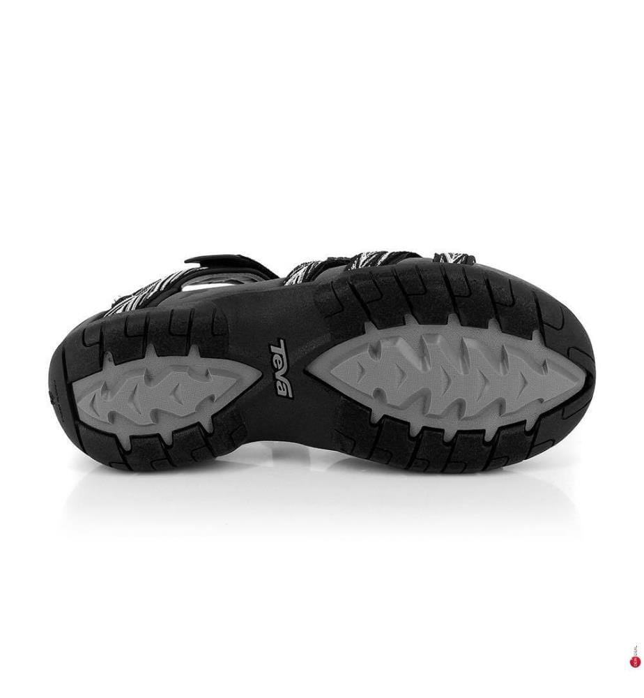 Sandalen Tirra - Schwarz und Weiss