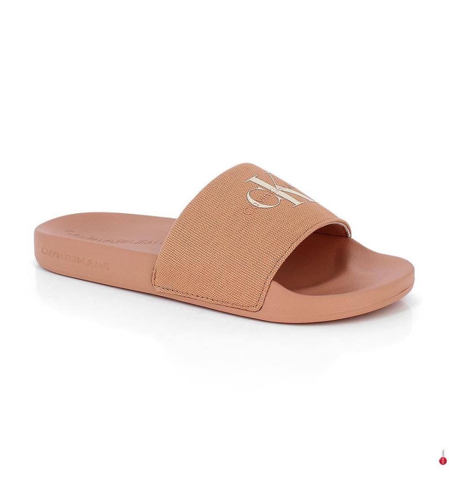 Mules à Logo - Corail