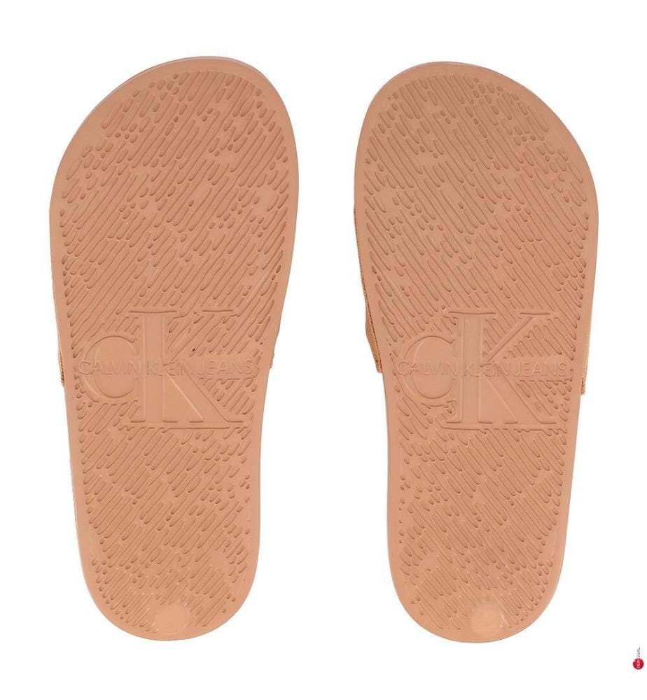 Mules à Logo - Corail