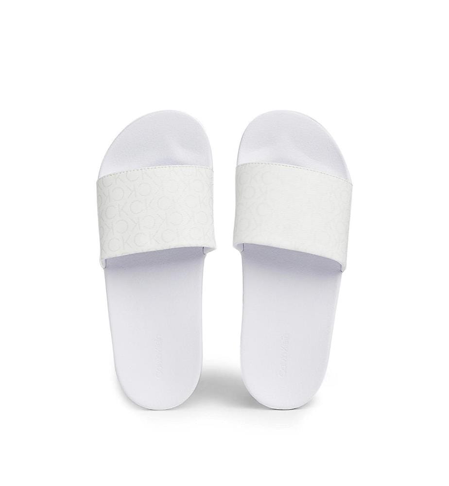 Pantoletten Pool Slide Epi Mono - Weiss