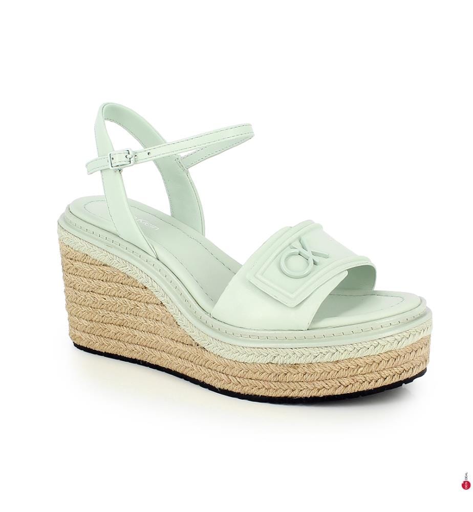 Plateau-Sandalen Wedge Sandal 50 Relock Lth - Hellgrün