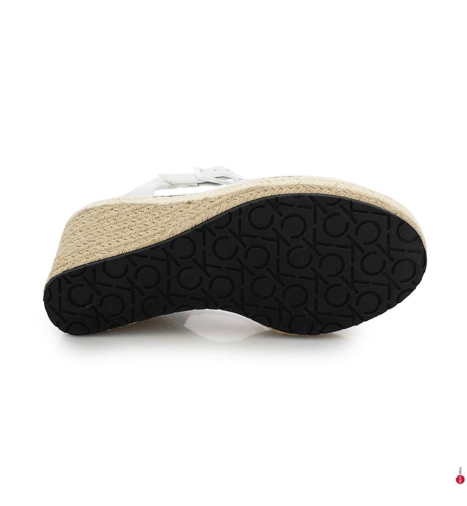 Plateau-Sandalen Wedge Sandal 70 He - Weiss