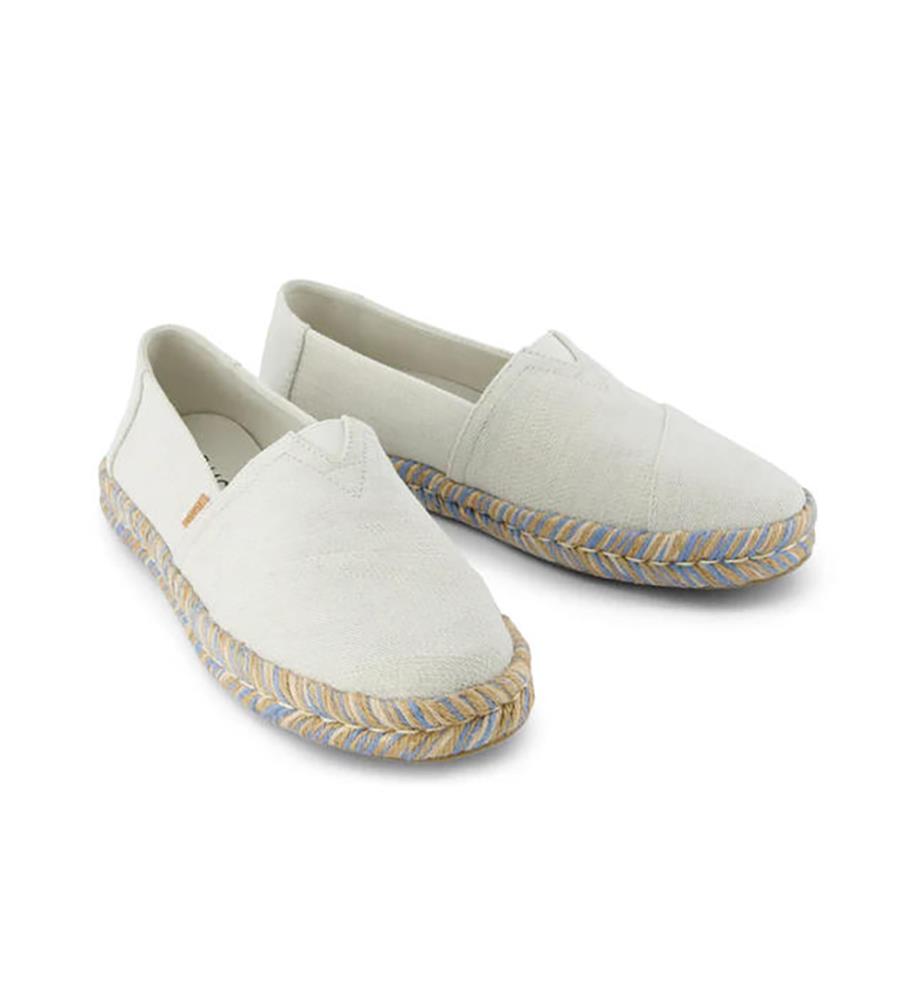 Espadrilles Alpargata Rope 2.0 Denim Texturé - Blanc Onyx