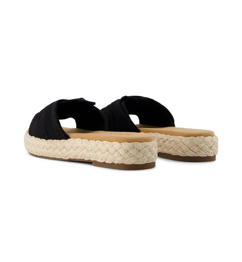 Sandalen Abby Slide Plateau - Schwarz