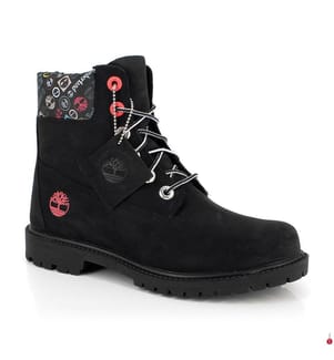 Bottines en cuir - Noir