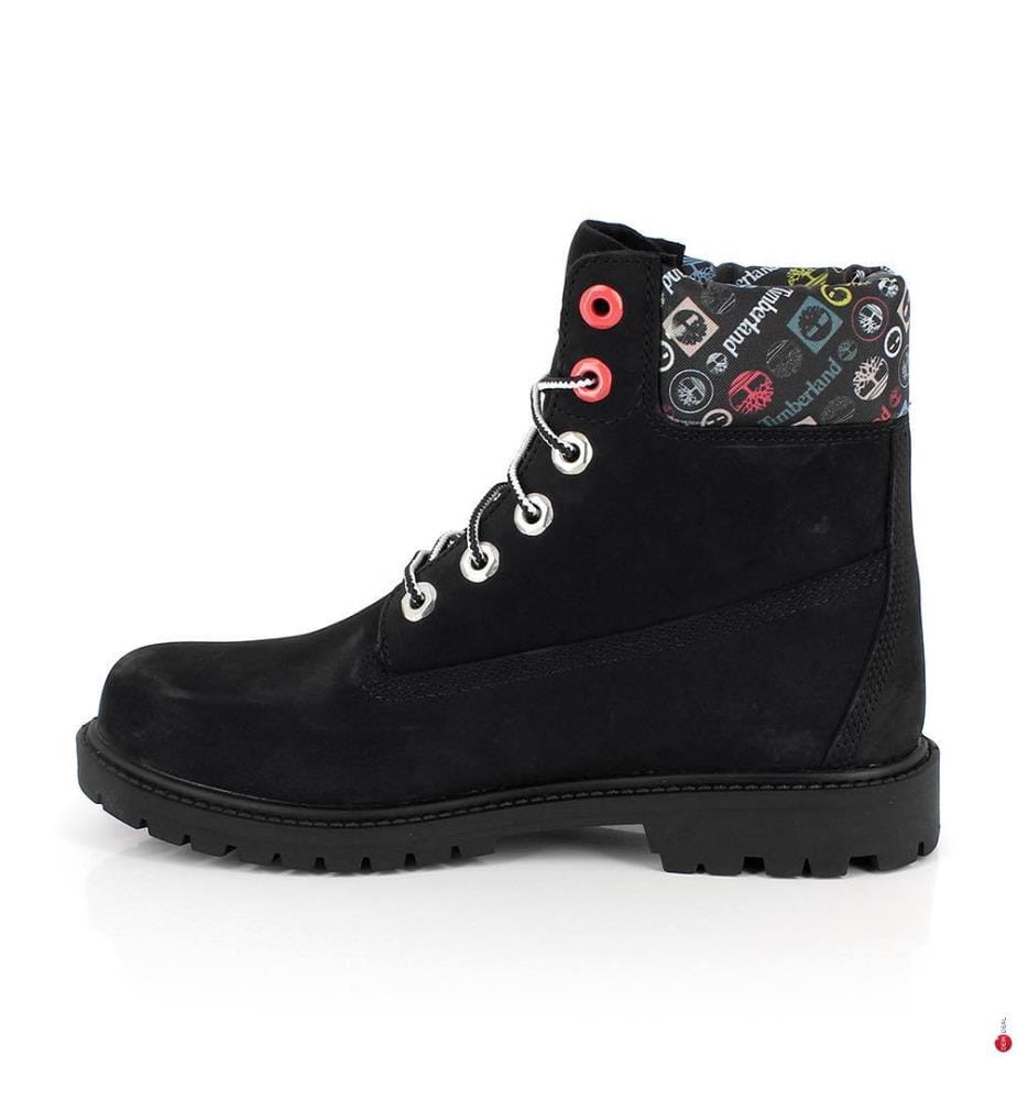 Bottines en cuir - Noir
