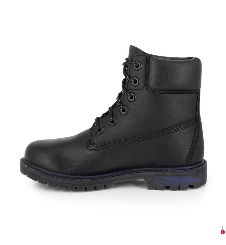 Bottines en cuir - Noir