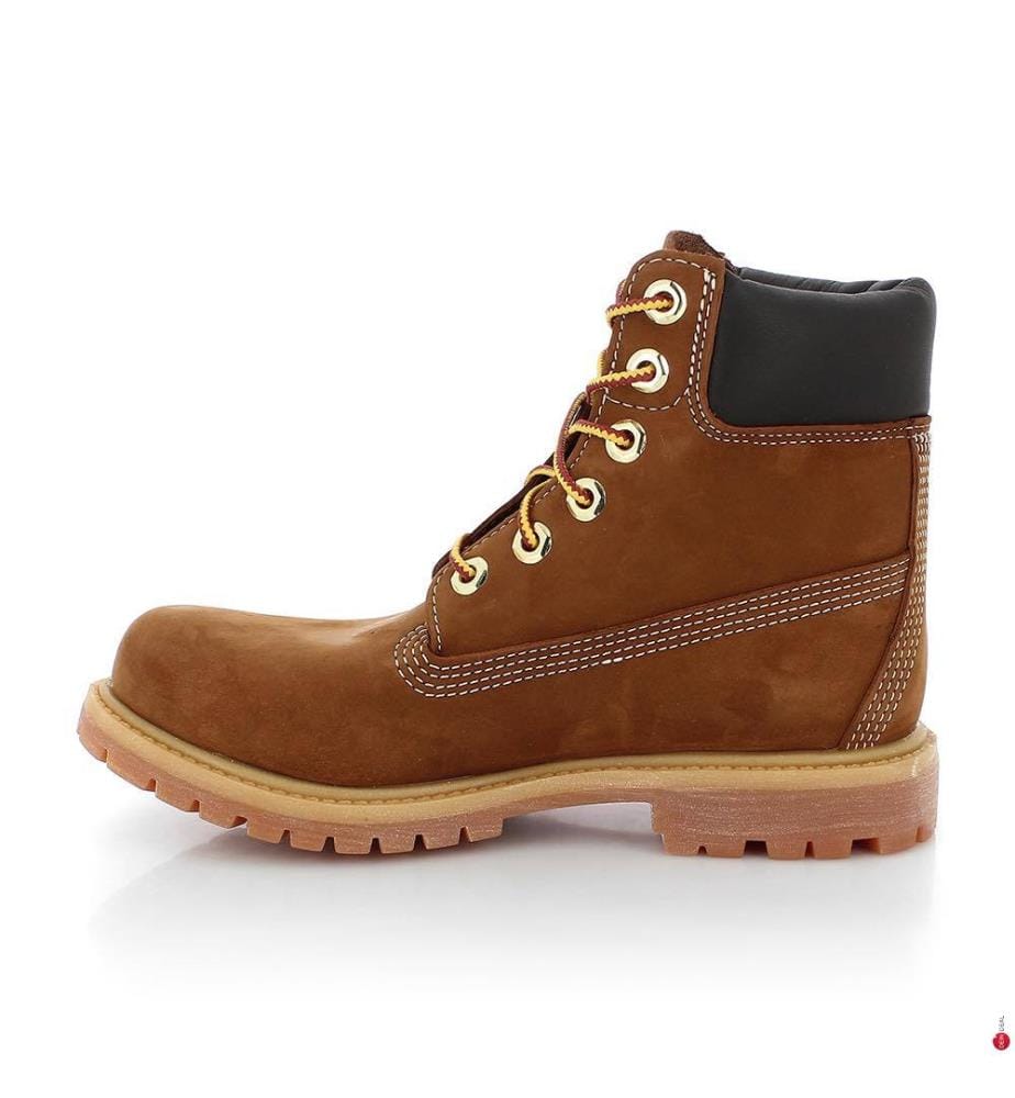 Bottines en cuir imperméables - Camel
