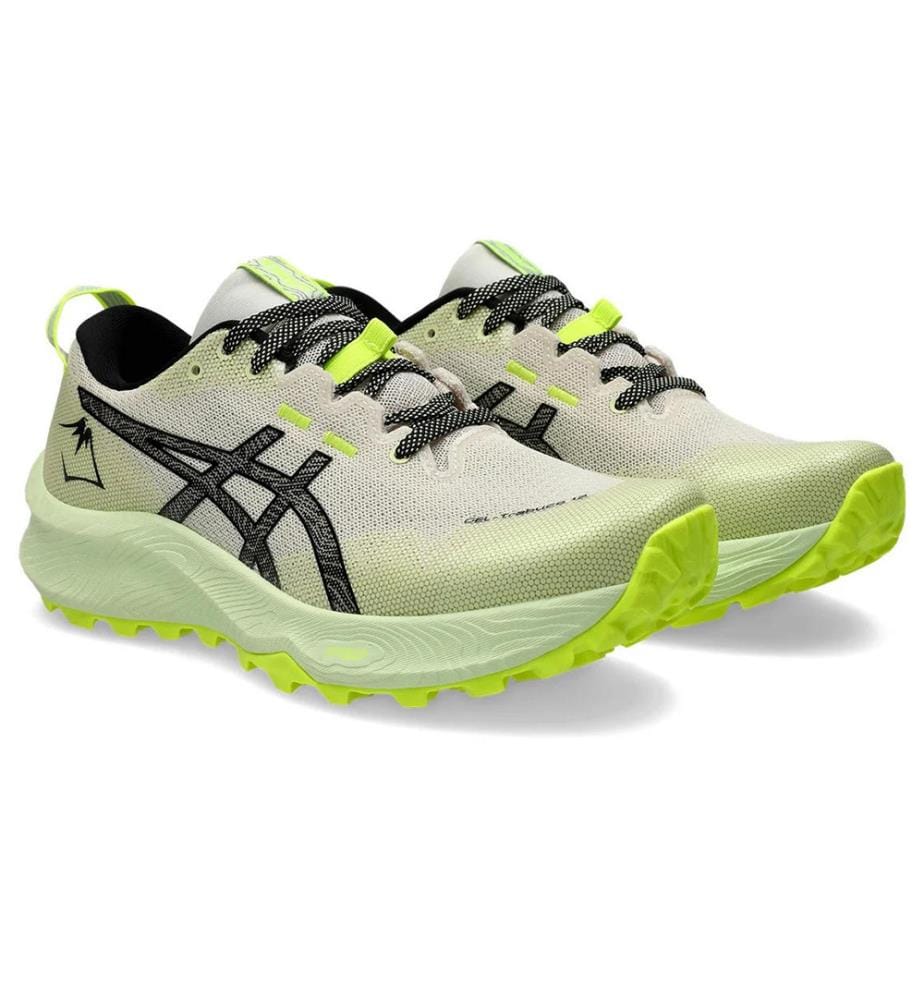 Chaussures de Course à Pied Gel-Trabuco 12 - Blanc et Jaune
