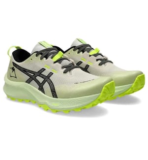Chaussures de Course à Pied Gel-Trabuco 12 - Blanc et Jaune