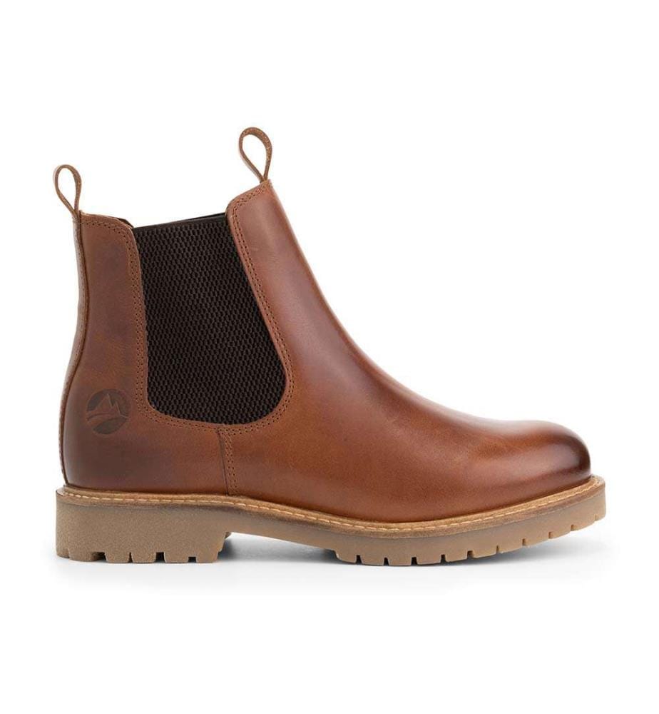 Bottines en Cuir Rosseland - Camel