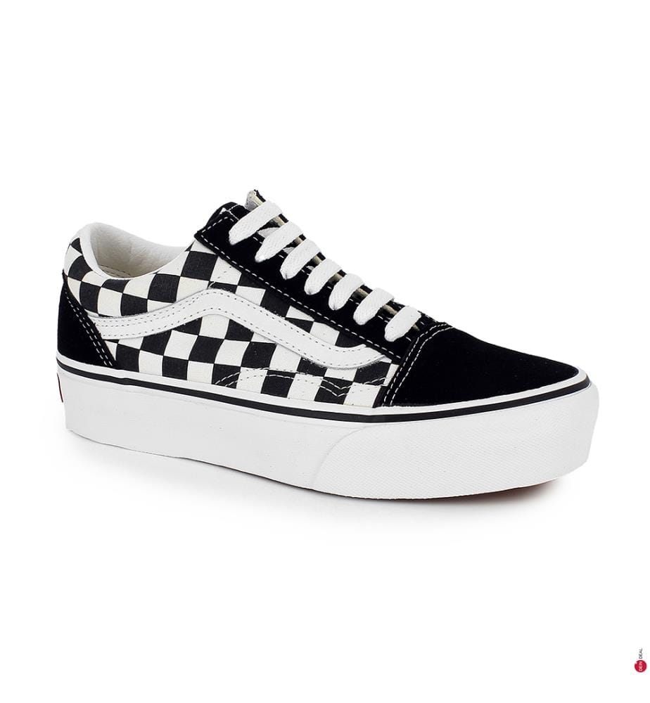 Sneakers Old Skool Platform - Schwarz und Weiss
