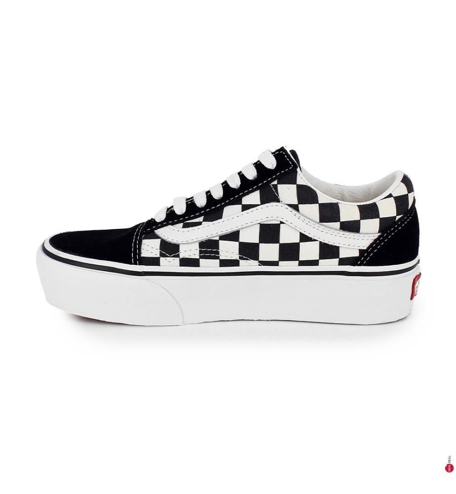 Sneakers Old Skool Platform - Schwarz und Weiss