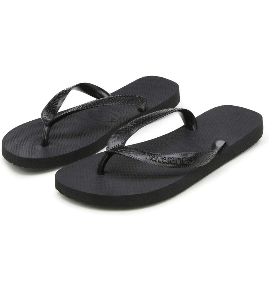 Schlanke Sandalen - Schwarz