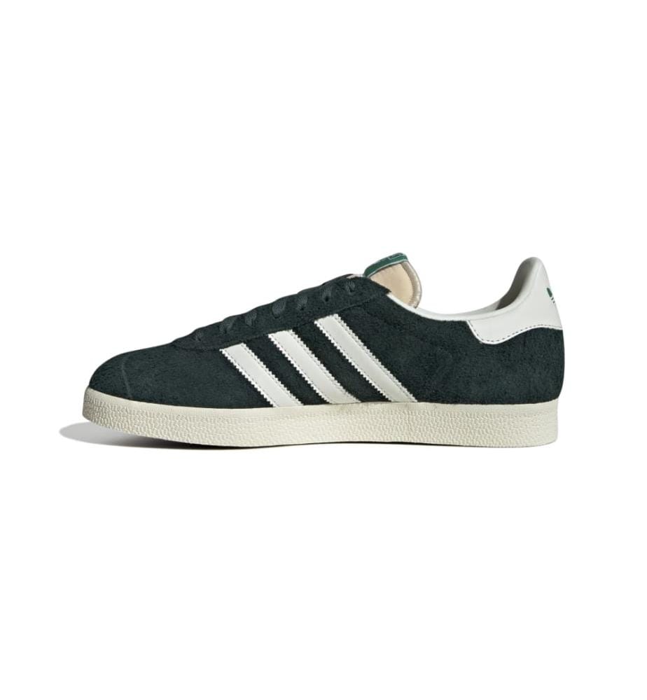 Baskets Gazelle Unisexes - Vert Foncé et Blanc
