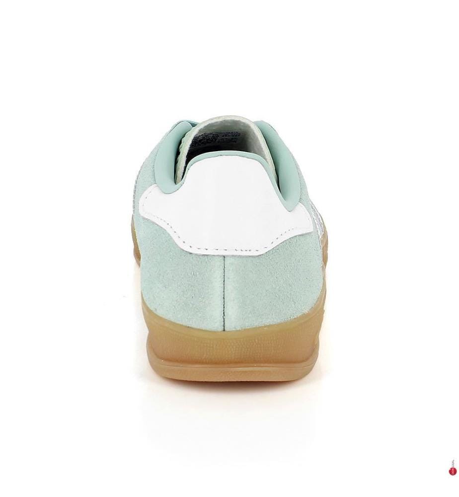 Baskets Gazelle Indoor Unisexes - Bleu ciel et Blanc
