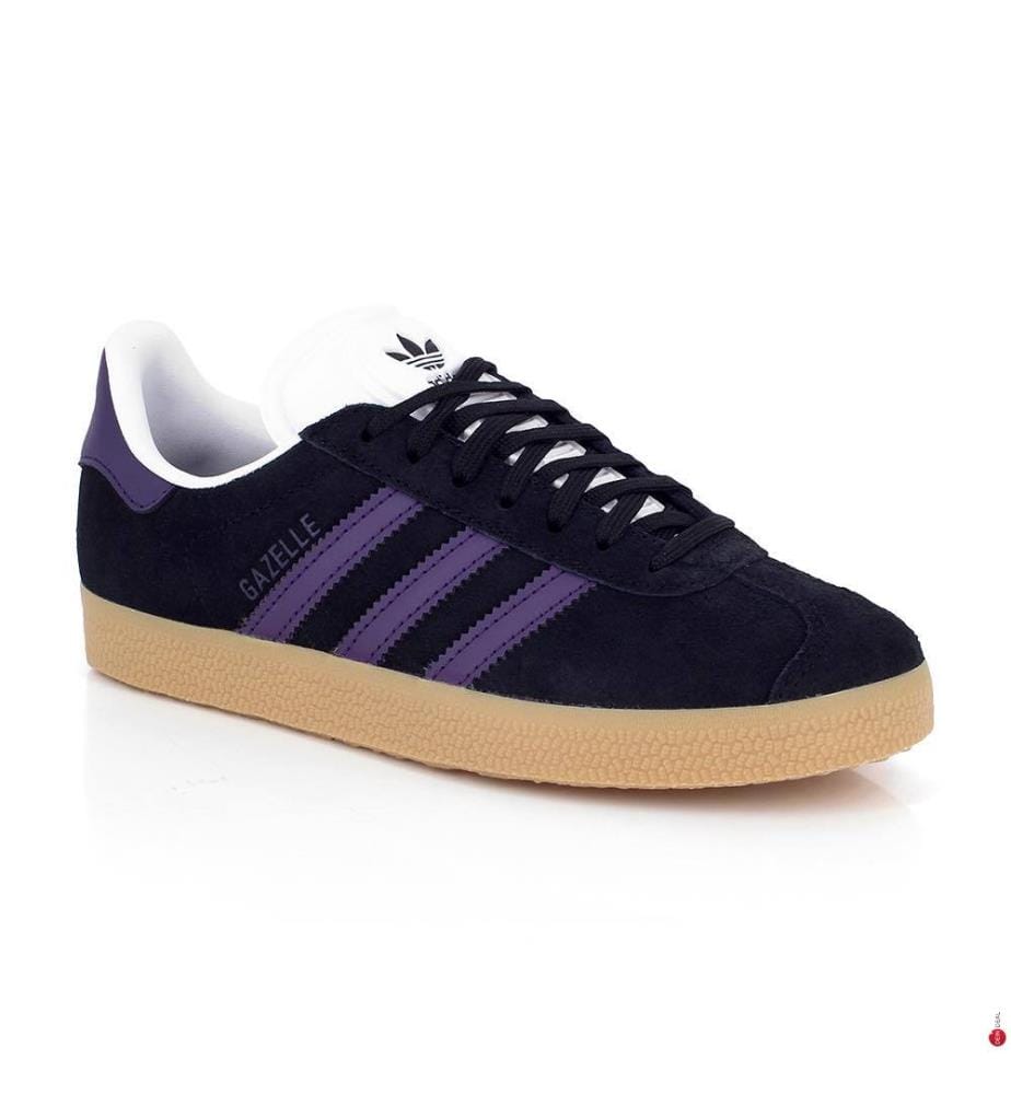 Baskets Gazelle - Noir et Violet