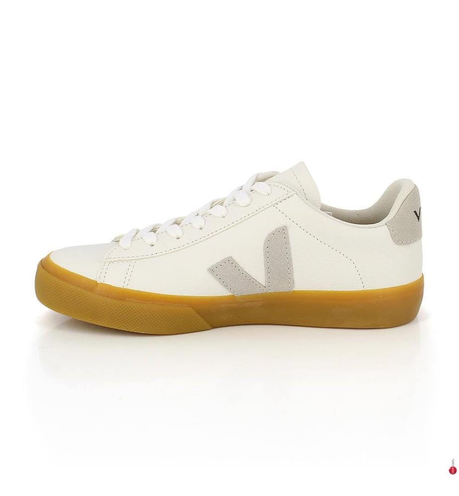 Baskets Campo - Blanc et Brun Clair