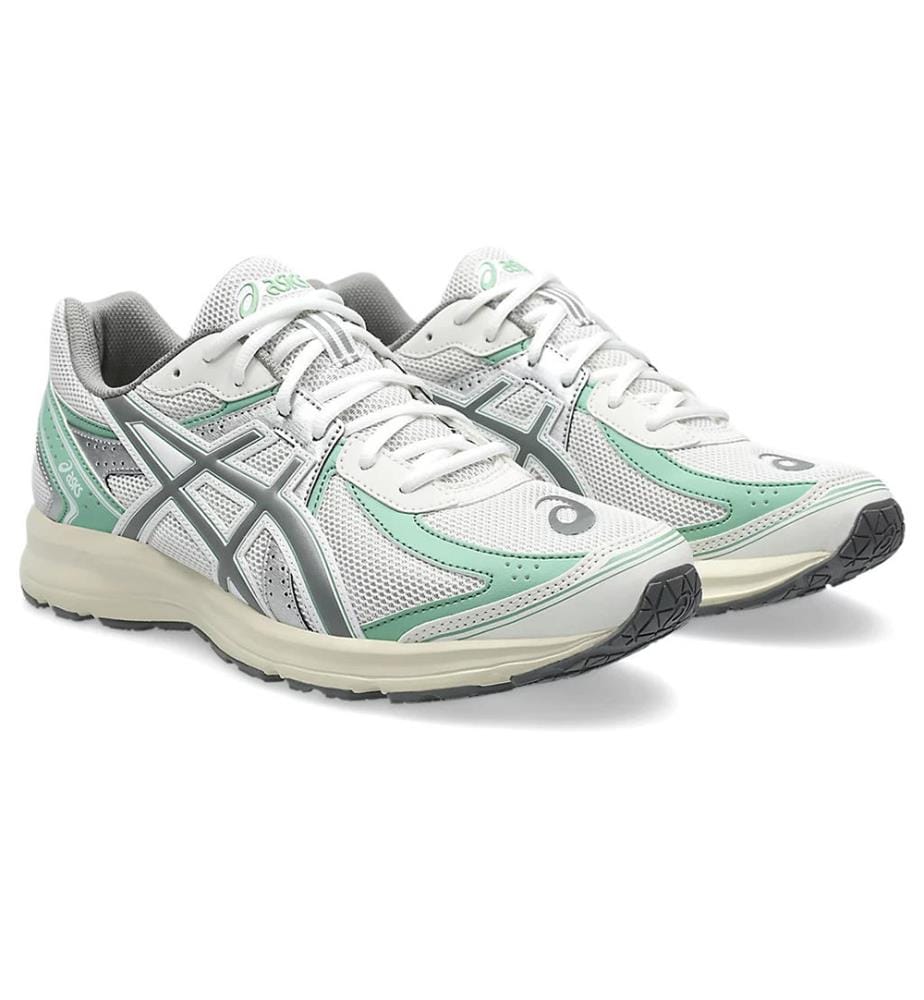 Chaussures de Course à Pied Jog 100S - Blanc et Vert