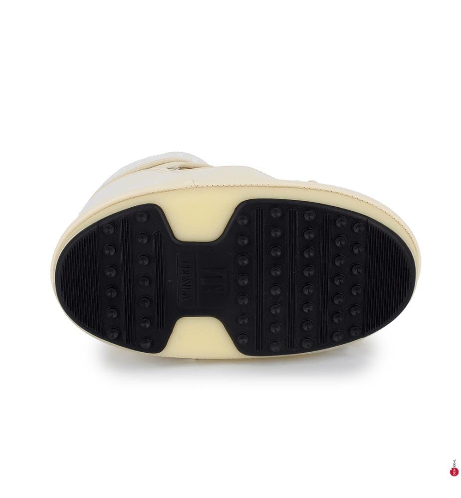 Bottes Après-Ski en Cuir Classic Low 2 - Crème