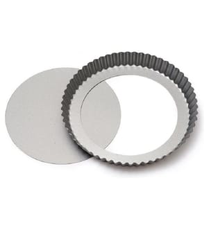 DECORA - Wähen-Backform Ø 25 cm, Silber