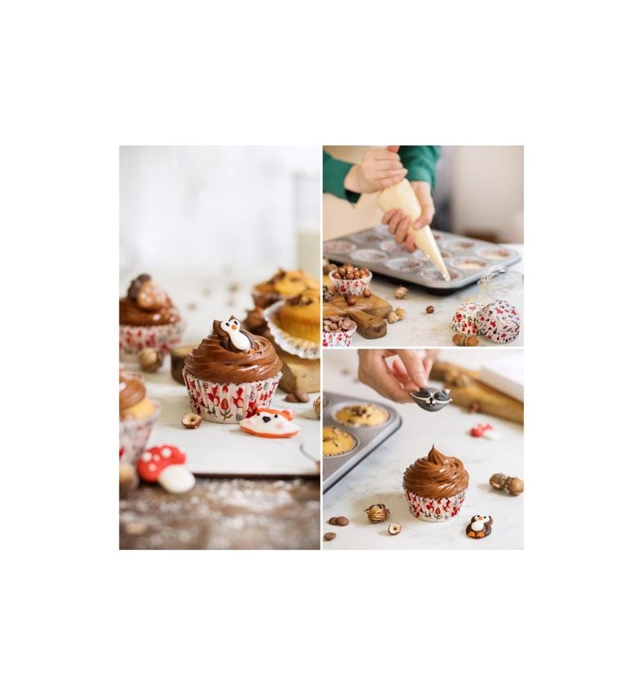DECORA - Muffin Backform Fuchs 36 Stück