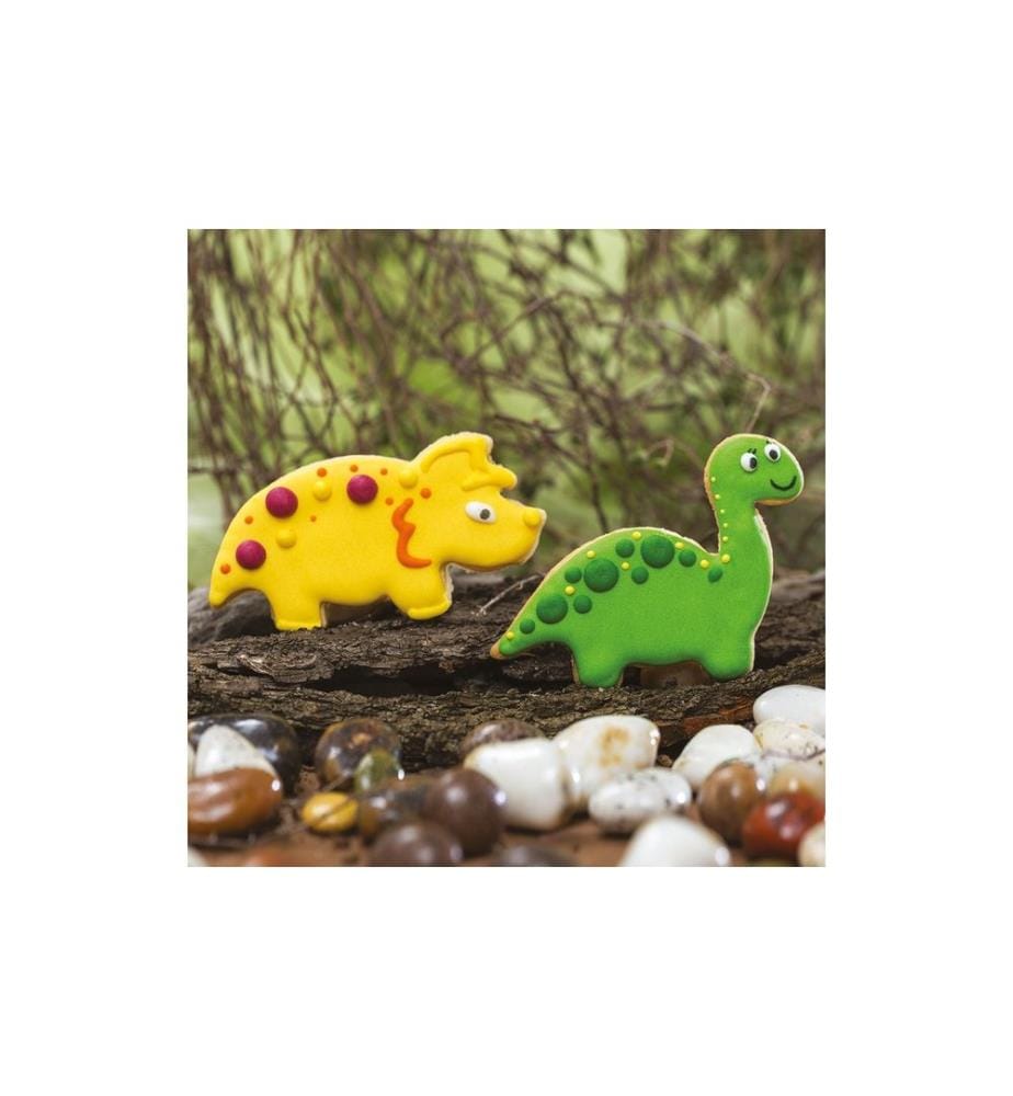 DECORA - Guetzli-Ausstecher-Set Mini 2 Stück, Dino