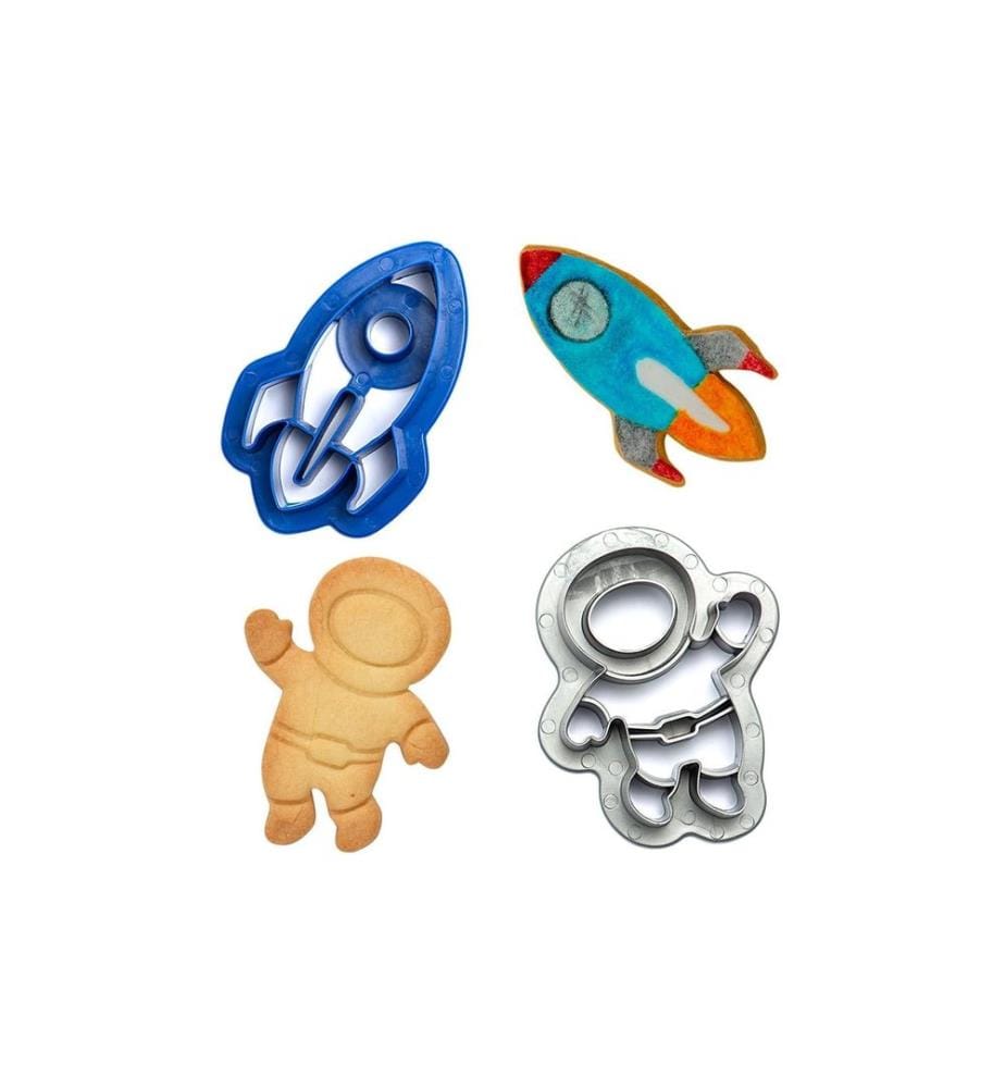 DECORA - Guetzli-Ausstecher-Set 2 Stück, Weltall