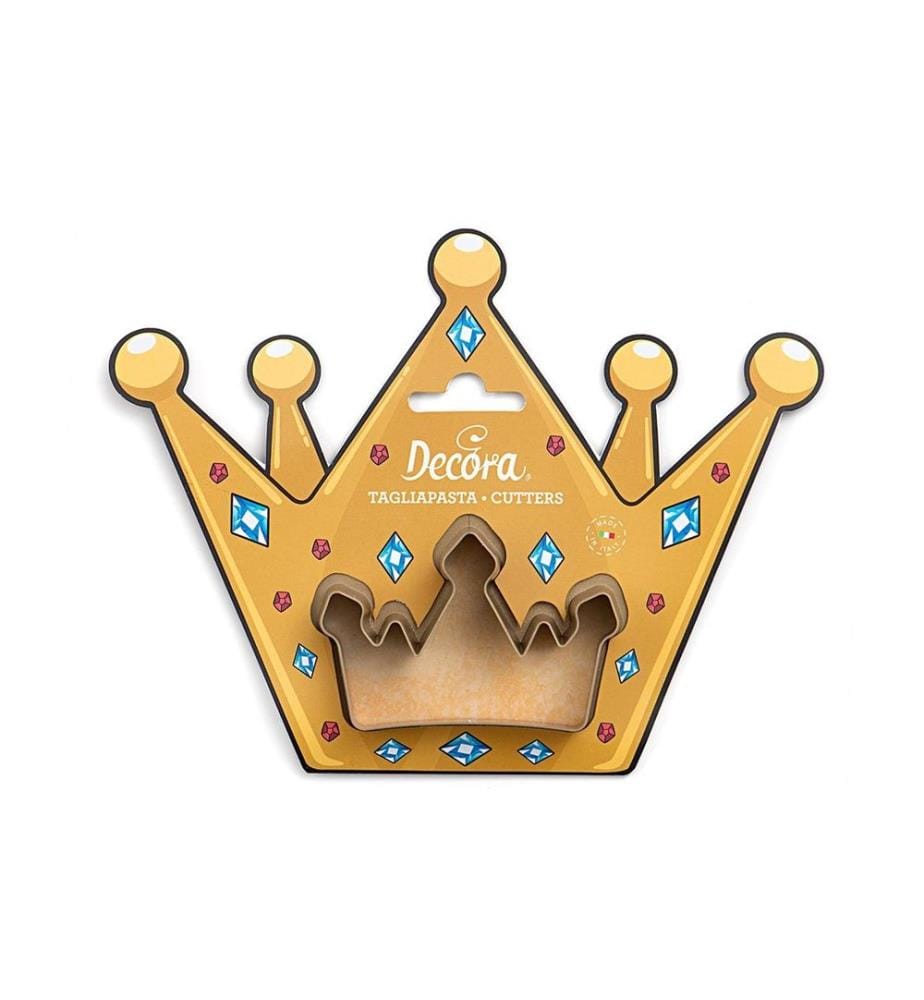 DECORA - Emporte-pièce pour biscuits 1 pièce, couronne