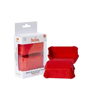 DECORA - Mini moule à gâteau 36 Pièce/s, rouge