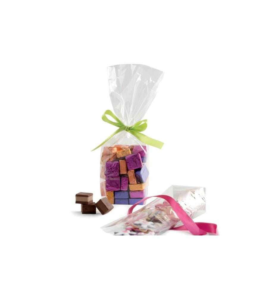 DECORA - Geschenktüte 14 x 30 cm, 10 Stück, Transparent