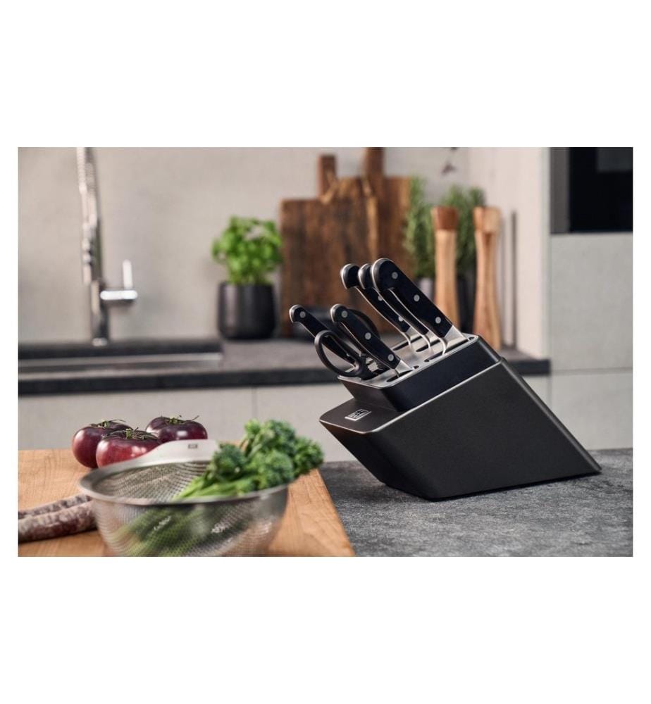 Zwilling - Kits de bloc de couteaux avec couteaux Pro Gris, 7 pièces