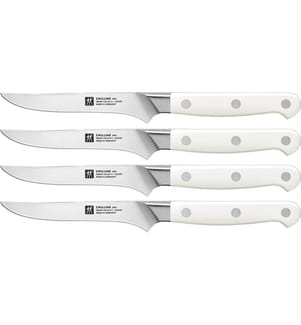 Zwilling - Steakmesser-Set Pro le blanc 4-teilig