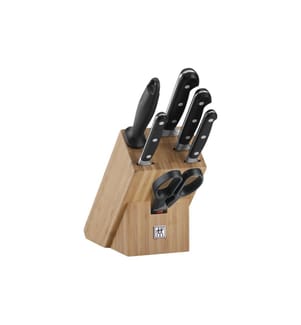 Zwilling - Messerblock-Set mit Messer Professional S Bambus, 7-teilig