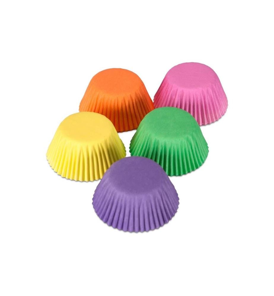 Städter - Muffin Backform Mini 100 Stück, ø 3/4 cm, Bunt