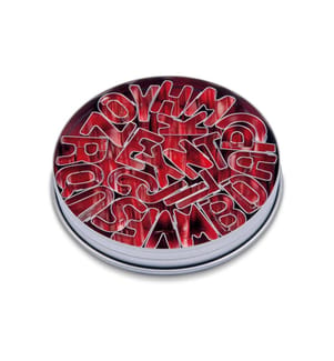 Städter - Emporte-pièce pour biscuits Lettres, Set de 26 pièces