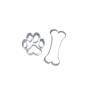 Städter - Emporte-pièce pour biscuits Patte, Set de 2 pièces