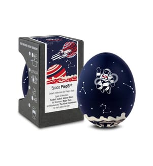 PiepEi - Minuteur de cuisine Espace chantant, Bleu foncé