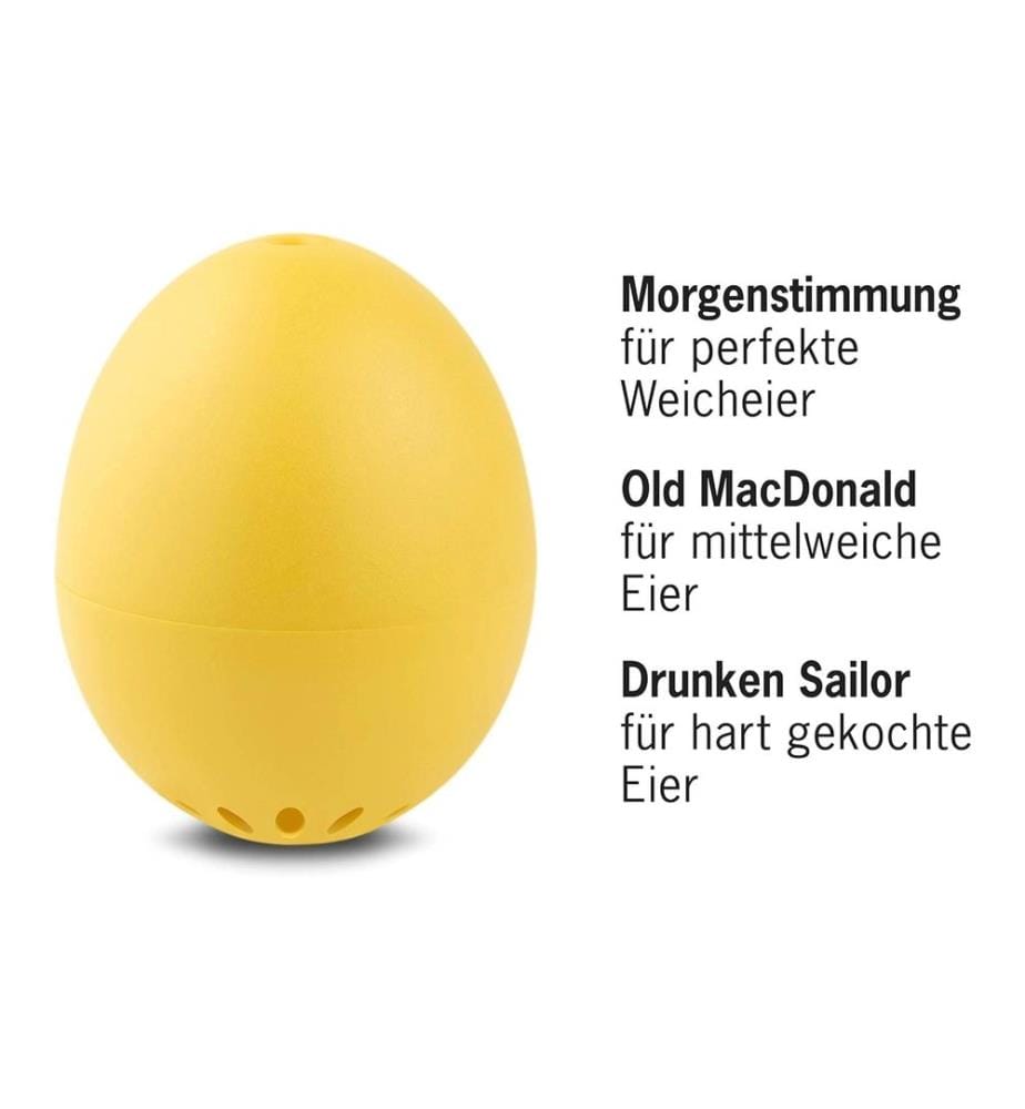 PiepEi - Küchentimer Singende Eieruhr Classic, Gelb