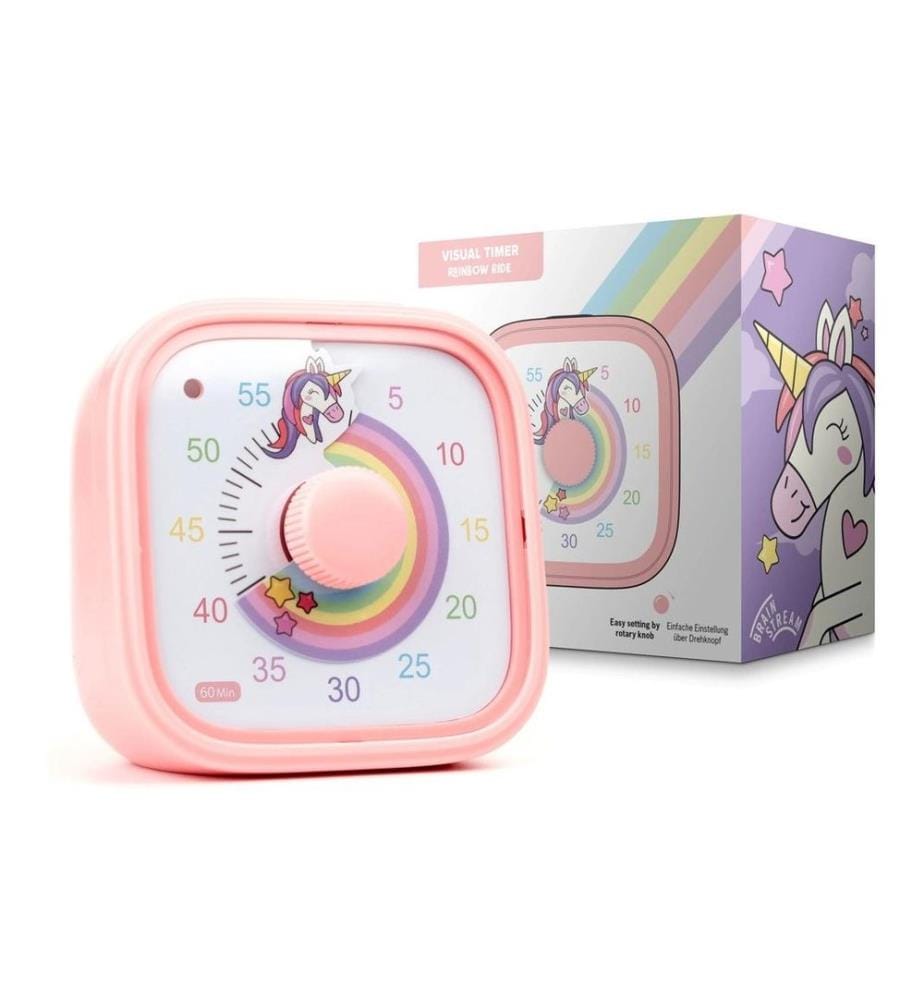 PiepEi - Küchentimer Rainbow Ride, Hellrosa