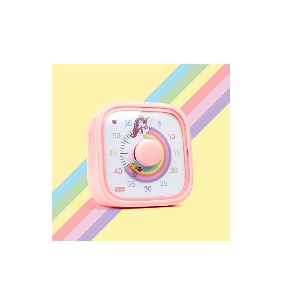 PiepEi - Küchentimer Rainbow Ride, Hellrosa