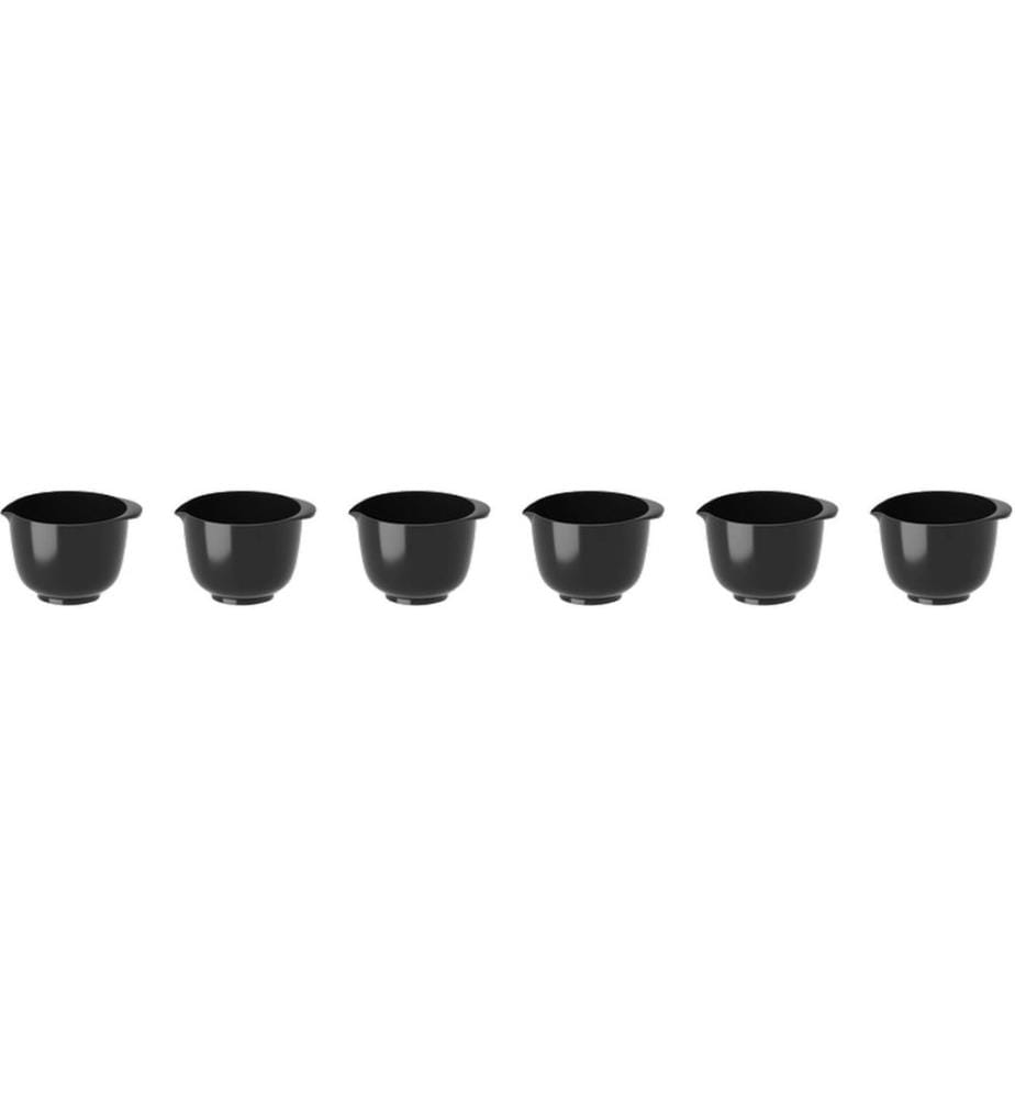 ROSTI - Eierbecher MiniBowl Margarethe 6er Set, Schwarz