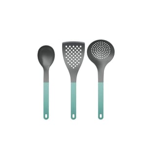 ROSTI - Kochbesteck-Set Optima 3-teilig aus Nylon, Nordic Green Grün