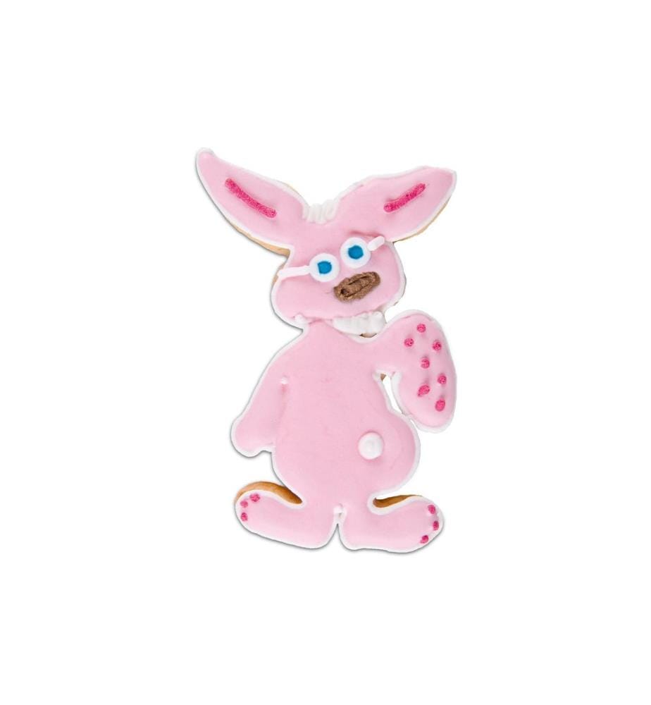 Städter - Guetzli-Ausstecher Hase mit Ei, Edelstahl, 10 cm