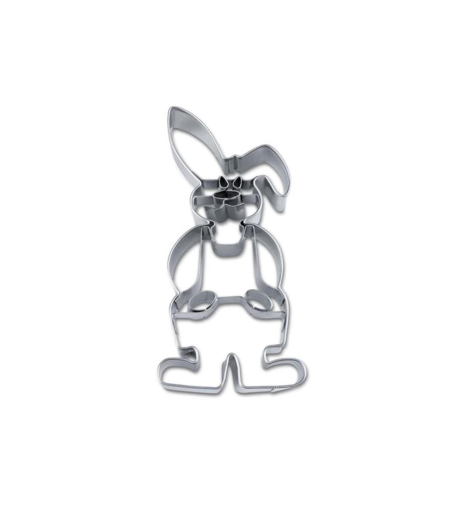Städter - Guetzli-Ausstecher Hasenbub, Edelstahl, 9 cm