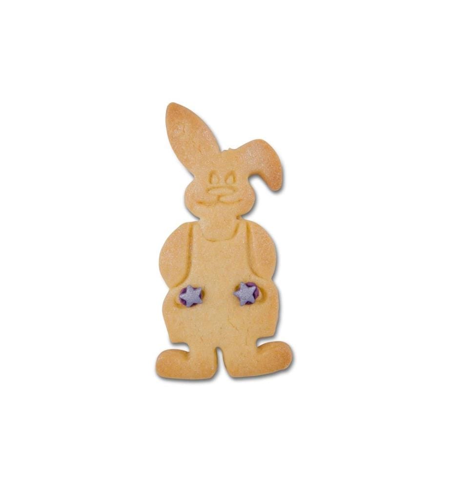 Städter - Guetzli-Ausstecher Hasenbub, Edelstahl, 9 cm