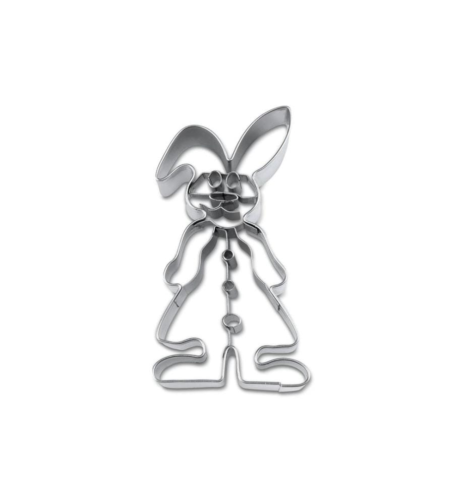 Städter - Guetzli-Ausstecher Hasenmädchen, Edelstahl, 8.5 cm