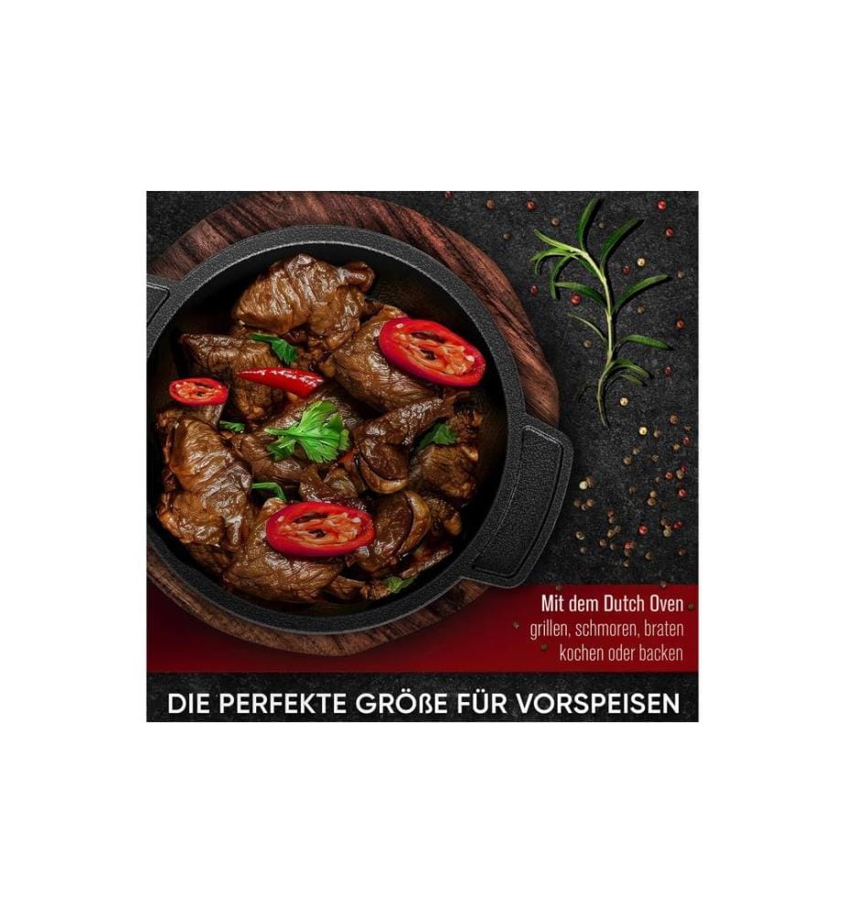 Gusskoenig - Mini Dutch Oven 6 set 300 ml